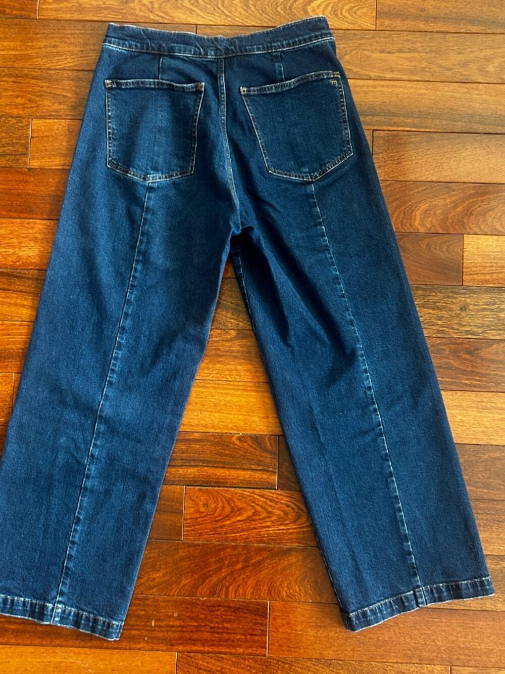 Madewell Emmett Wide-Leg Jeans in Women's Size 31 - Picture 3 of 6